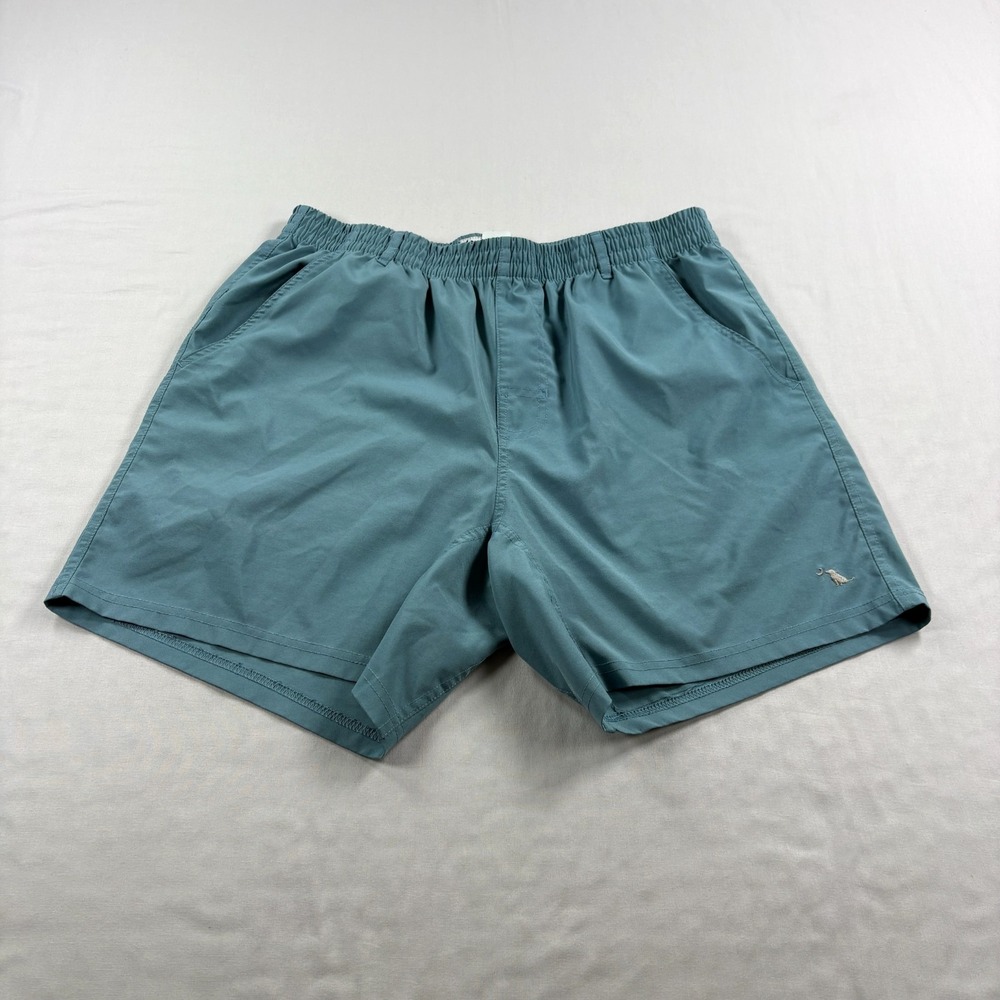 Local Boy Volley Shorts Mens Large Blue Stretch Performance Hybrid